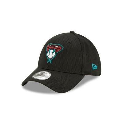 Arizona Diamondbacks Gorra | New Era MLB Clubhouse Collection 39thirty Stretch Fit Cap Mexico - Rojos